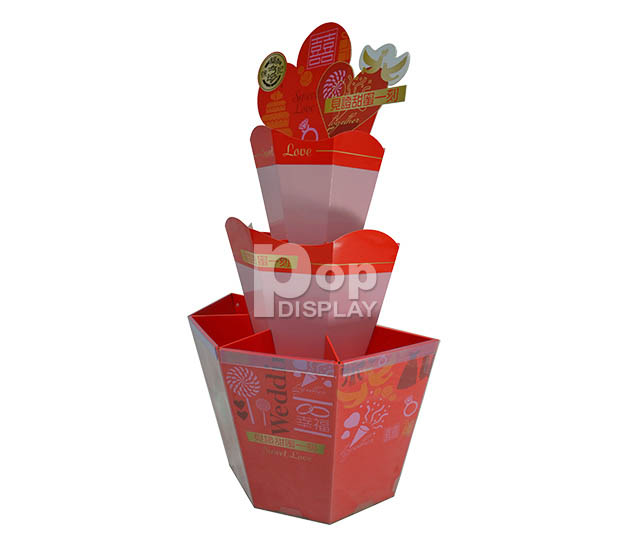 Confection Cardboard Dump Bin Display