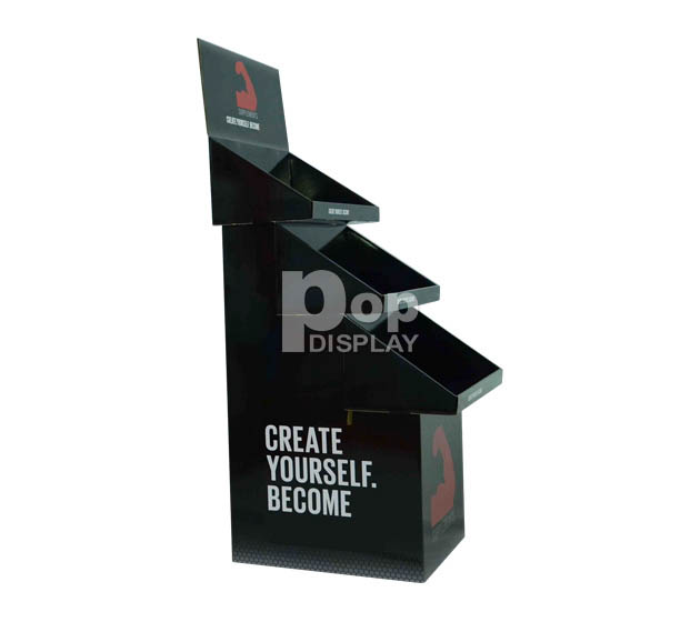 New Style Trapezoid Cardboard Floor Display