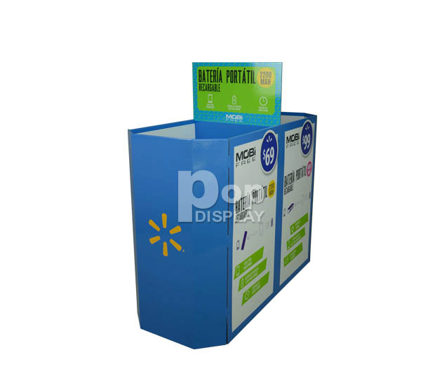 Supermarket high quality cardboard pallet display