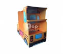 Pallet displays - Cardboard school bus shaped paper pallet display