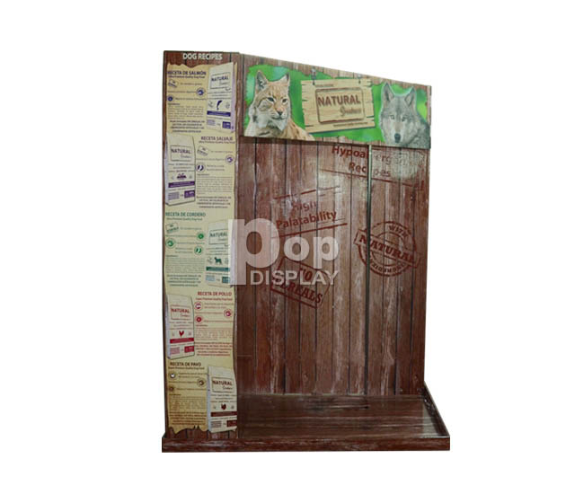 China manufacturer tailor designed full color cardboard pallet display